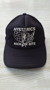 ヒステリックグラマー HYSTERIC GLAMOUR　キャップ メッシュキャップ　黒　ブラック　送料無料