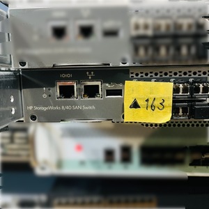 ▲163【通電OK】HP AM869A StorageWorks 8/40 Base SAN スイッチ 24 Ports ノンブロッキングアーキテクチャ ポートオンデマンド機能