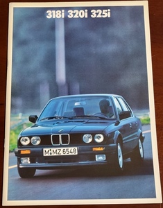 /// BMW E30 カタログ 318i 320i 325i