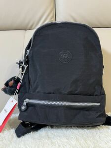 KIPLING キプリング ミニリュックサック ショルダーバッグ 2WAY USE 旅行用 定番のブラック