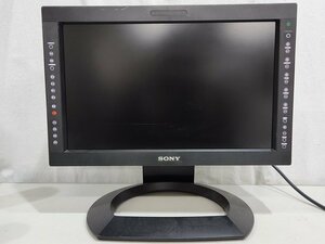 [ジャンク] SONY 17型マルチフォーマット液晶モニター 業務用 LMD-1751W OPTION基盤：BKM-243HS 2012年製 取扱説明書付