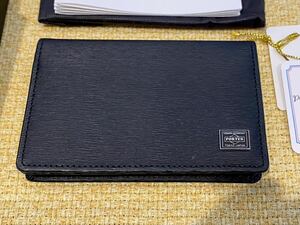 【中古】PORTER 名刺入れ 黒 程度良