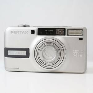 【シャッター/フラッシュOK】ペンタックス PENTAX ESPIO 24EW 24mm-105mm コンパクトフィルムカメラ (745)