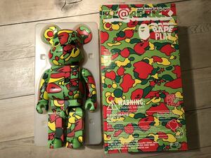 エイプ/A BATHING APE BAPE PLAY サイケカモ　ベアブリック/BE@RBRICK 400%(メディコムトイ・フィギュア)