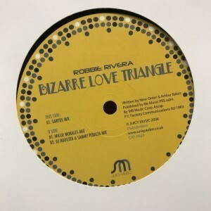 12inchレコード　ROBBIE RIVERA / BIZARRE LOVE TRIANGLE