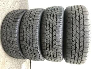 新車外し 265/65R17 BRIDGESTONE DUELER A/T693IIIブリヂストンデューラー4本 PAJEROパジェロ PRADOプラド SURFサーフ SAFARIサファリ W463