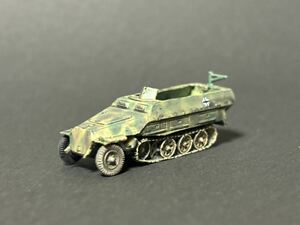 WTM5 1/144 Sd.Kfz.251Dハーフトラック 3色迷彩グリーンベース【同梱可能】WW2 ドイツ国防軍 ワールドタンクミュージアム 海洋堂