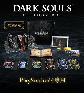 DARK SOULS TRILOGY BOX 【予約特典】「上級騎士バストアップフィギュア」 同梱 - PS4(中古 未使用品)　(shin