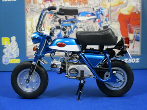 ★EBBRO Honda Monkey Z50Z (BLUE) 10021 　　1/10 　MMP中国製 　　　　　(管:EB-031)