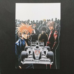 非売品 ロケットでつきぬけろ！ ポストカード★週刊少年ジャンプ 懸賞当選品 2001年頃? 松井勝法先生 送料84円～