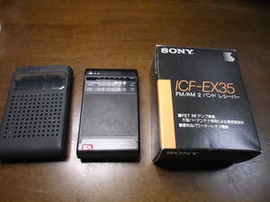 SONY　　ICF-EX35　　AM・FMラジオ　　中古品