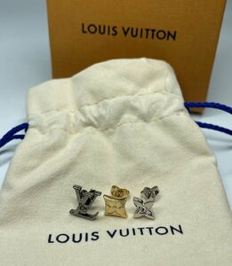 LOUIS VUITTON ルイ・ヴィトン ピアス　M00530 ブルック LVインスティンクト モノグラム