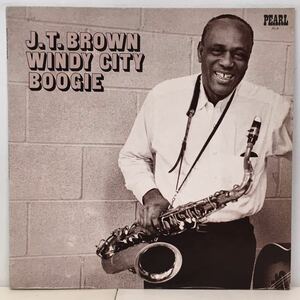 BLUES/J.T. BROWN/ WINDY CITY BOOGIE (LP) US盤 (n394)