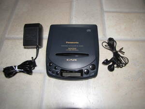 Panasonic MASH PORTABLE CD PLAYER SL-S330C AC ADAPTOR付 2電源 