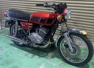 RD250 1A2 400エンジン スポーク車両 レッド 書類付き エンジン実動確認済み RD400 RZ250 RZ350