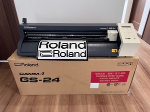 ローランド/Roland カッティングマシン　CAMM-1 GS-24 動作品 プロッタ ピンチローラー新品
