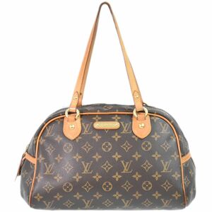 本物 ルイヴィトン LOUIS VUITTON LV モントルグイユ PM モノグラム ショルダーバッグ ハンドバッグ M95565