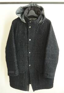 JUNYA WATANABE コムデギャルソン ウール WINDSTOPPER コート ライナー付き 黒 size S