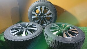 ホンダ シャトル X GP7 スタッドレスタイヤ 3本 15インチ ４穴 アルミホイール付 185/65R15 84Q 純正 GOODYEAR 【バラ売り可】