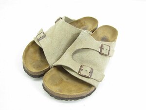 BIRKENSTOCK ビルケンシュトック Zurich Soft Footbed SIZE:40 26.0cm メンズ サンダル □UT9804