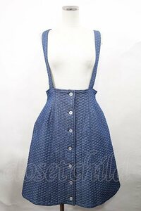 Candy Stripper / DENIM QUILT SKIRT H-24-03-16-007-PU-SK-KB-ZH