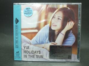 〇送料無料　新品未開封品　YUI HOLIDAYS IN THE SUN 初回生産限定盤 CD+DVD付
