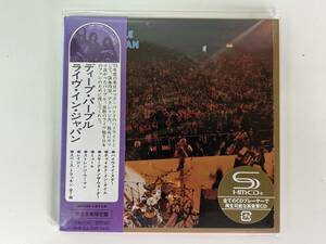 T70◆ディープパープル DEEP PURPLE◆CD ライヴインジャパン 紙ジャケ 完全生産限定盤 HM-CD 帯 美品