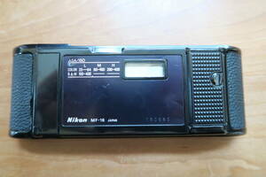 中古品 Nikon MF-16 データバック FM3A/FM2/FA/FE2用 ニコン