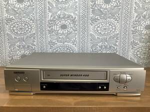 MITSUBISHI VHS ビデオデッキ HV-FZ110 三菱 通電確認済み