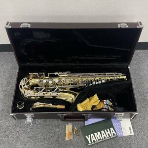 M228-Z14-297 YAMAHA ヤマハ YAS-23 アルトサックス 本体 ハードケース付き 日本製 金管楽器 サクソフォーン 楽器 サックス 音楽 演奏 ②