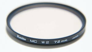 ★良品★[72mm] Kenko MC W2 曇天用フィルター [F6651]