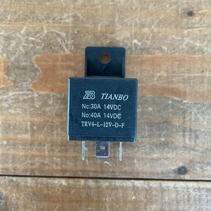 【定形外２００円】リレー b接点　TRV4-L-12V-D-F　パワーリレー　接点容量30A　NCリレー　大電流対応