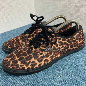 VANS レディース スニーカー レオパード柄 豹柄 バンズ 25cm v44w LEO