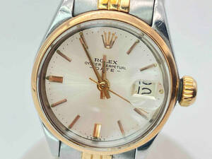 ジャンク ROLEX／6516／1960年／ベルト1982年製／自動巻き式腕時計