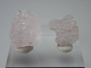 ピンク クリスタル CR0118 ブラジル ミナスジェライス州 イッチンガ ローズクォーツ 結晶 天然石 原石 鉱物 パワーストーン
