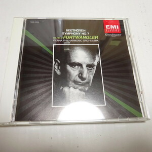 国内盤CD「ベートーヴェン:交響曲第7番」フルトヴェングラー