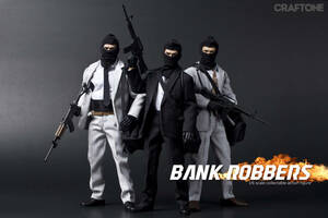 CRAFTONE 1/6 BANK ROBBERS Heat ヒート　検）HOT TOYS　ホットトイズ　DAM TOY SoldierStory 