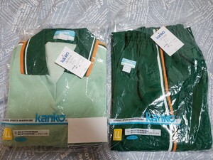 カンコー　kanko 　ジャージ上下　LLサイズ　体操服　体育着　 某中学校名入りゼッケン付き 