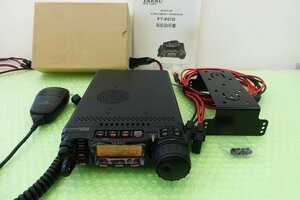 FT-857D【YAESU】HF～430MHz（オールモード）100W　動作・美品　現状渡し品