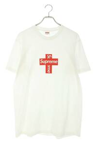 シュプリーム SUPREME 20AW Cross Box Logo Tee サイズ:M クロスボックスロゴTシャツ 中古 NO05
