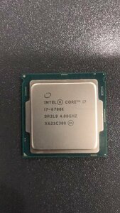 CPU インテル Intel Core I7-6700K プロセッサー 中古 動作未確認 ジャンク品 - A361