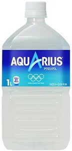 アクエリアス PET 1L 12本 (12本×1ケース) 1L PET ペットボトル スポーツドリンク イオン飲料 熱中症対策【送料無料】