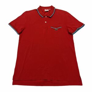 LACOSTE L!VE ラコステ 半袖ポロシャツ レッド 3