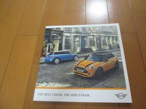 10082カタログ*ＭＩＮＩ*3DOOR、TheMINI　５ＤＯＯＲ2016発行41P