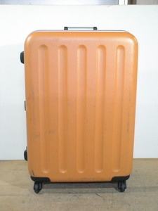 5132　オレンジ　TSAロック付　スーツケース　キャリケース　旅行用　ビジネストラベルバック