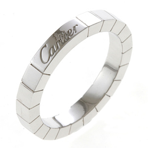 カルティエ CARTIER ラニエール リング 指輪 12.5号 18金 K18ホワイトゴールド レディース 中古 美品