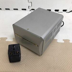 ◆【売り切り】KASHIMURA カシムラ 変圧器 UP/DOWNトランス TI-18 20A 100V/230V トータル1000VA 現状品