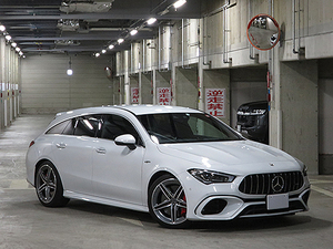 ☆車検令和８年４月　２０２１年モデル　メルセデスAMG　ＣＬＡ４５Ｓ　４マチック＋　シューティングブレーク　売り切ります☆