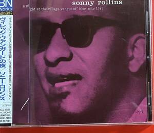 【CD】ソニー・ロリンズ「A Night At The Village Vanguard / ヴィレッジ・ヴァンガードの夜」Sonny Rollins 国内盤 [0803]