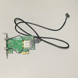 【中古】ASUS MINI PCIE ADAPTER/DP CARD AzureWave AW-CB161H / ロープロファイル対応 外部アンテナ無し 無線LAN Bluetooth対応